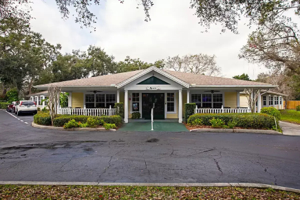 exterior residential senior living center