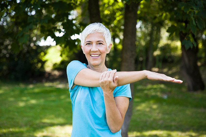 Woman Retching 3 Exercises To Improve Functionality In Advanced-Stage Parkinson's ...